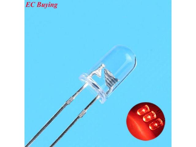 5mm Ultra Bright Clear LED Diode Light Emitter Lamp