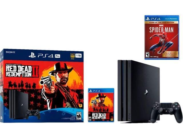 ps4 pro red dead redemption 2 bundle