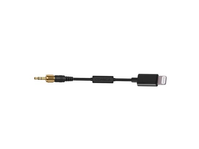 Comica Cvm Dl Spx Mi 3 5mm Trs To Lighting Interface Audio Output Cable 1pcs Instrument Professional Cables Newegg Ca