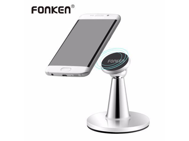 Fonken Magnetic Phone Holder Desk Phone Magnet Holder 360 Rotation