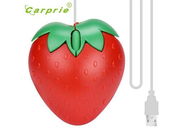 CARPRIE Strawberry Optical USB LED Wired Game Mouse Mice For PC Laptop Computer Jan18 MotherLander - Newegg.com