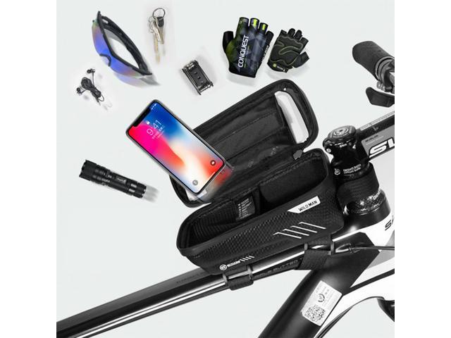 Bicycle Cycling Bike Front Top Tube Frame Bags MTB Waterproof Phone Holder Case