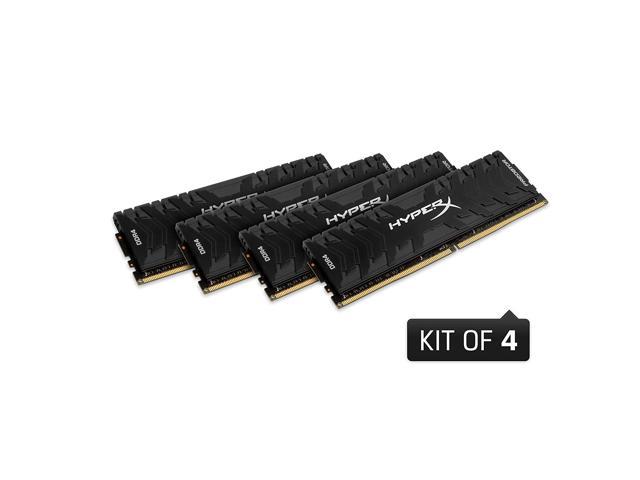 HyperX Predator Black 64GB kit 3200MHz DDR4 CL16 DIMM XMP Desktop PC Memory (HX432C16PB3K4/64)