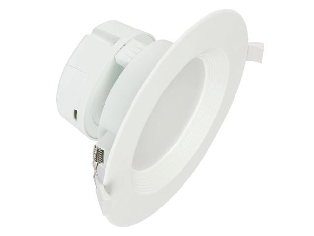 Westinghouse Lighting 4104500 80-Watt Equivalent 6-Inch Recessed LED Downlight Dimmable Warm Energy Star Light Bulb with Medium Base White Trim 