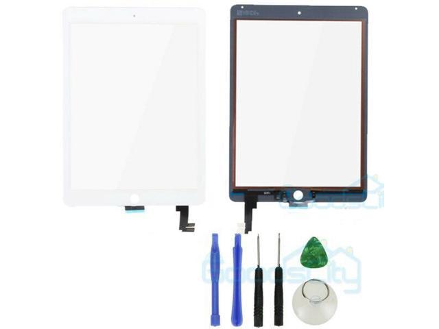 White Digitizer Touch Screen Outer Glass Panel for iPad Air 2 2nd Gen Generation 