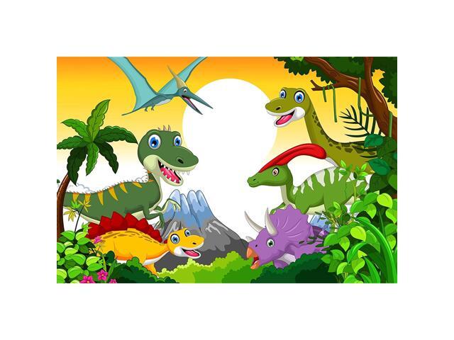 Dinosaur Friends 35 Piece Childrens Jigsaw Puzzle 12" X 18"
