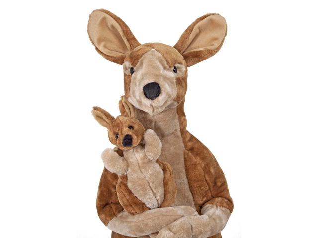 melissa and doug stuffed kangaroo