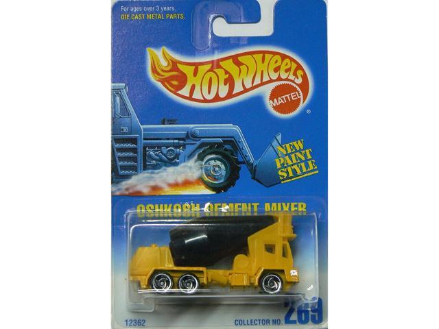 hot wheels cement truck