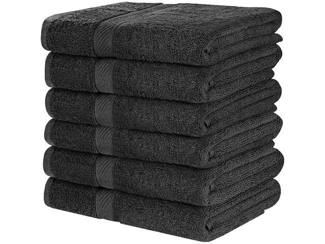 Utopia Towels 6 Pack Bath Towel Set, 100% Ring Spun Cotton (24 X 48 Inches)  Medium Lightweight And Highly Absorbent Quick Drying