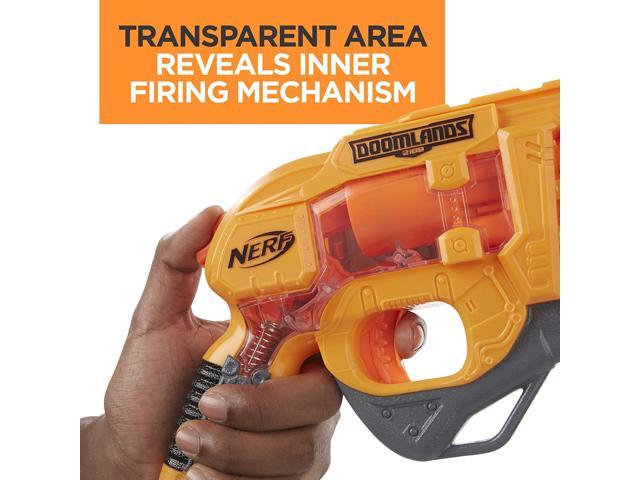 Persuader Nerf Doomlands Toy Blaster with Hammer Action and 4 Official Nerf Doomlands for Kids, Teens, and Adults Outdoor Toys - Newegg.com