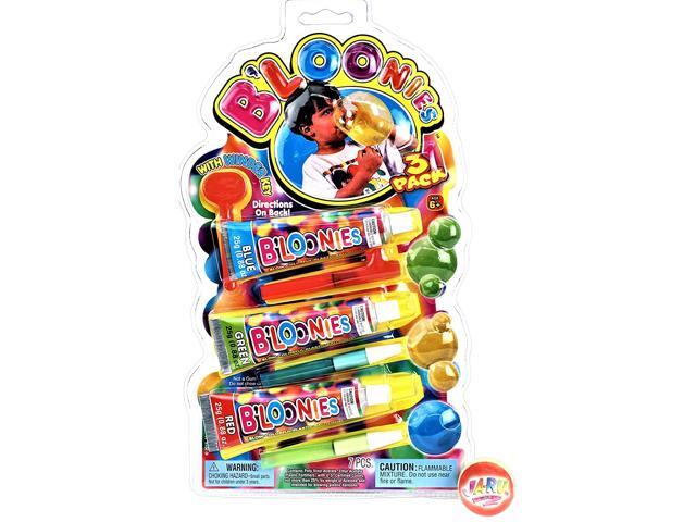 Bloonies Plastic Balloon Variety Large (3 Large Tubes) Great Original Bloonies Bubble Making. 770-1A