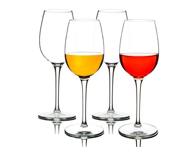 MICHLEY Unbreakable Red Wine Glasses, Tritan Plastic Shatterproof Wine  Goblets 12.5 oz, Set of 4