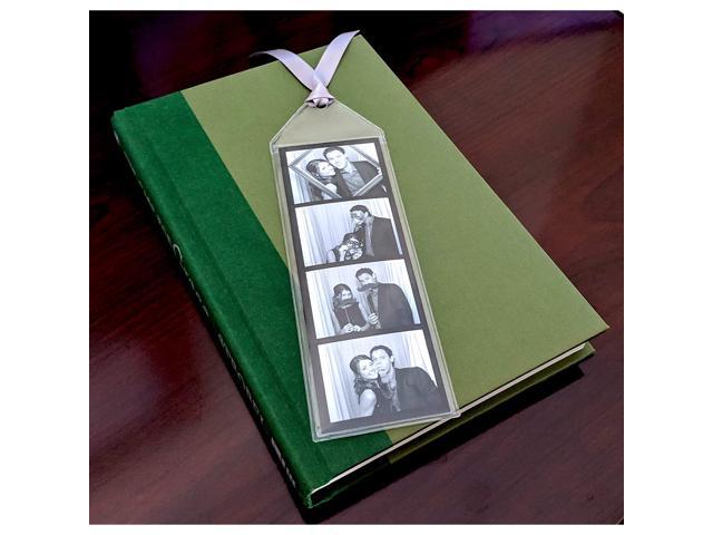  150 Premium Photo Booth Bookmark Sleeves with Inserts