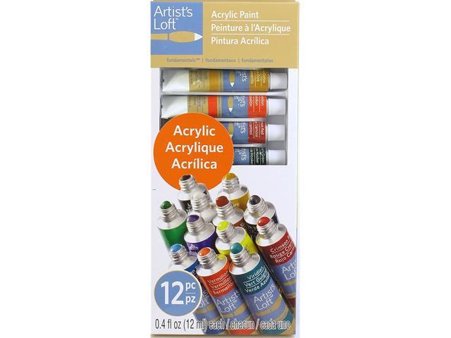 Artists Loft Acrylic Fundamentals Paint Set 12pcs