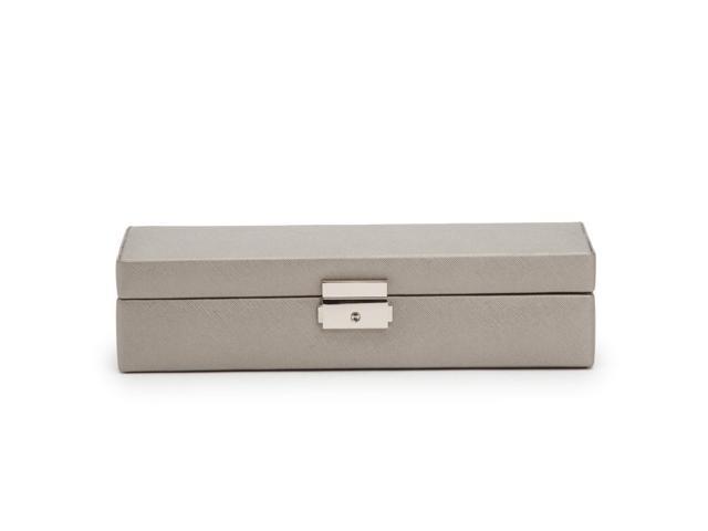 WOLF Heritage Safe Deposit Box, Pewter Saffiano - Newegg.com