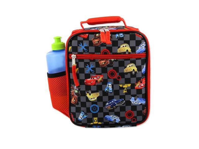 Disney Cars Lighting McQueen Boys Soft Insulated School Lunch Box