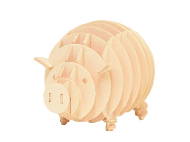 Download Jigzle Pig Paper 3d Puzzle Laser Cut Miniature Animal Craft Kit For Kids And Adults Birthday Gift And Party Favor For Puzzle And Origami Paper Craft Enthusiasts Newegg Com