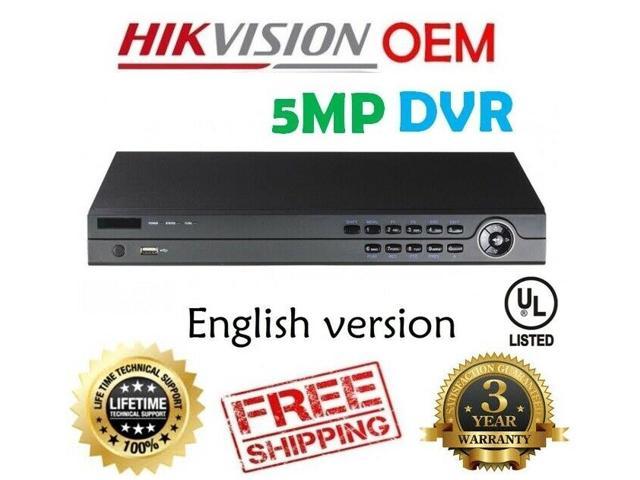 Hikvision Oem Ds 7216huhi K2 Ar326 16 16ch Hd Tvi Dvr 5mp Tvi Cvi Ahd Cvbs Ip Newegg Com