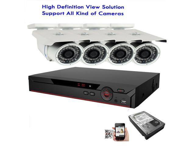 HD-TVI 2.6MP Full 1080P 72IR 2.8-12mm Varifocal Zoom Bullet Security Cameras 