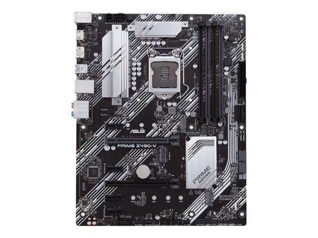 ASUS PRIME Z490-V Intel Z490 1200 LGA ATX M.2 Desktop Motherboard B