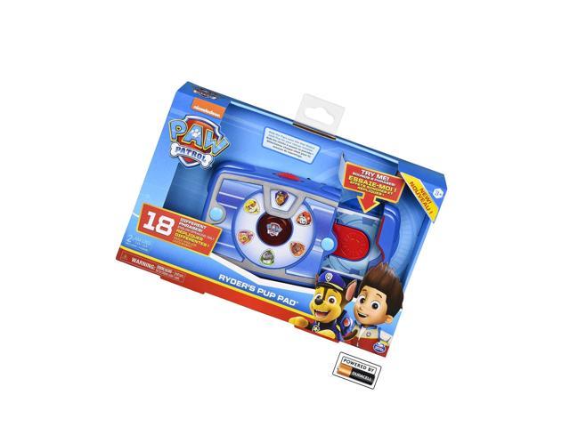 18 Sounds & Phrases Paw Patrol RYDER'S Interactive Pup Pad 