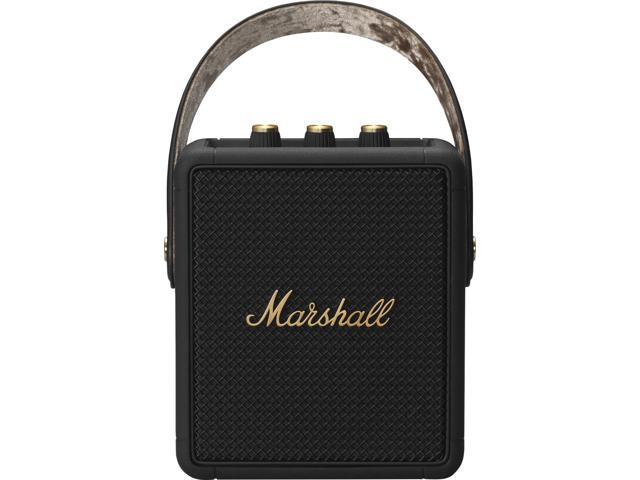 New Marshall Stockwell Portable Bluetooth Speaker w/ Flip Cover Stereo 3.5mm USB 