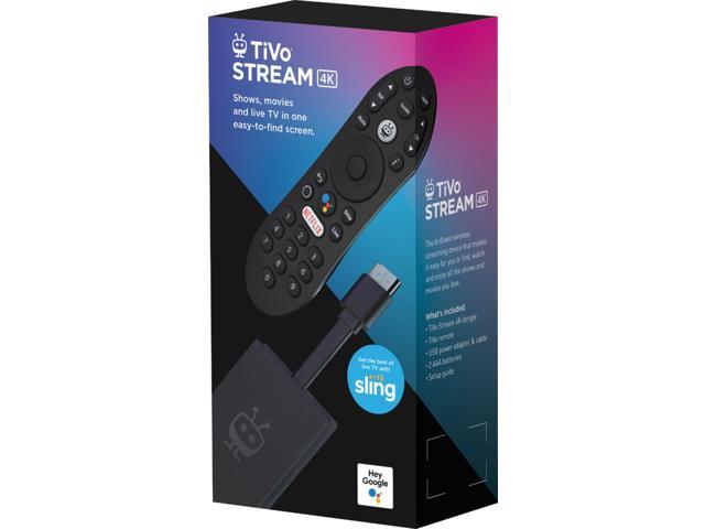 TiVo Stream 4K UHD Streaming Media Player with Google Assistance