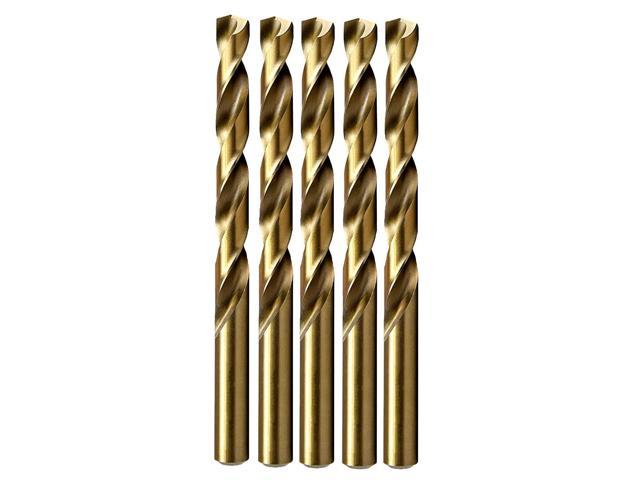 5Pcs Extra Long High-speed Steel Drill Bit Sets Straight Shank Twisted Drill New 