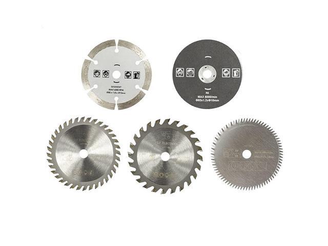 3-3/8 Inch Circular Saw Blade Set, 5 