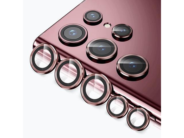 Camera Lens Protector For Samsung Galaxy S22 Ultra Scratch Proof Drop Proof Alloy Phone Screen Camera Cover Protection For 6 8 Accessories Burgundy Newegg Com