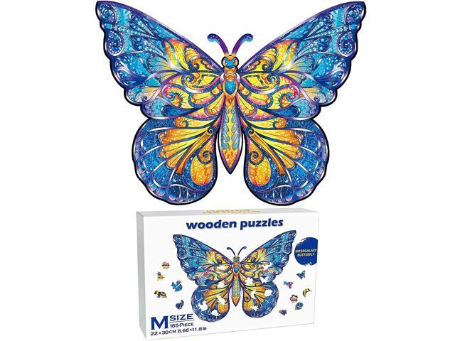Butterfly Wooden Puzzles Wooden Funny 