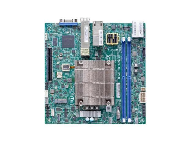 SuperMicro X12SDV-4C-SPT4F Motherboard - mini ITX, Xeon ICX-D