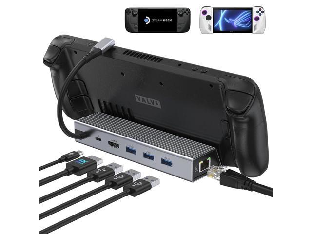 Accessories for Steam Deck Dock Station RJ45 Ethernet 60Hz Gamer