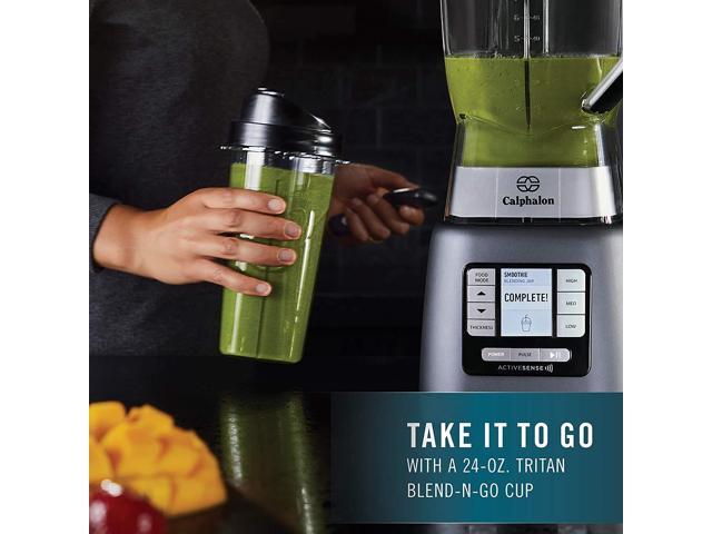 Zell Blender For Shakes, Smoothie, Salsa, Milkshake, Frozen Drinks