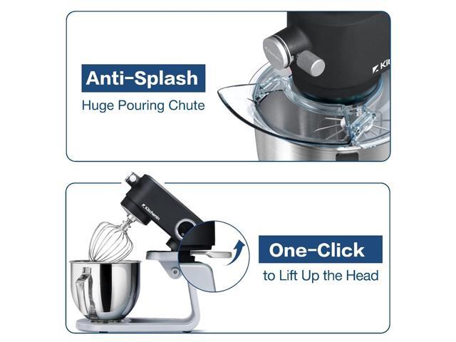 Pouring Shield, Universal Pouring Chute for Kitchen Aid Bowl-Lift