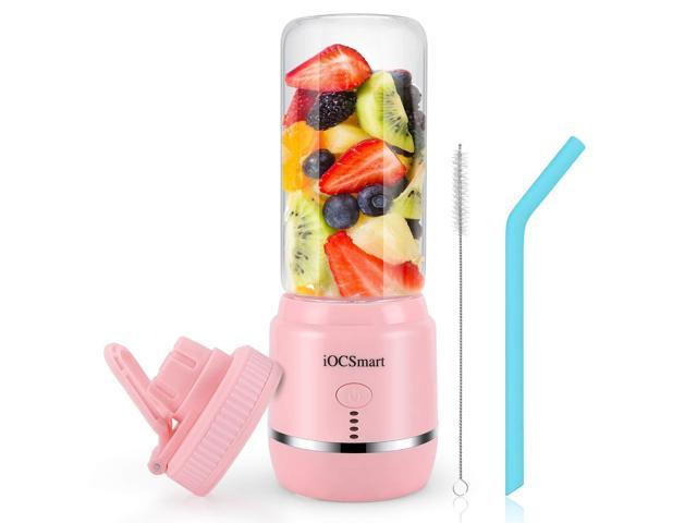  Portable Blender, Personal Size Blender for Shakes and  Smoothies, Blender with 6 Blades, 20oz Mini Mixer Rechargeable for  Kitchen/Gym/Travel/Office, BPA-Free,Black: Home & Kitchen