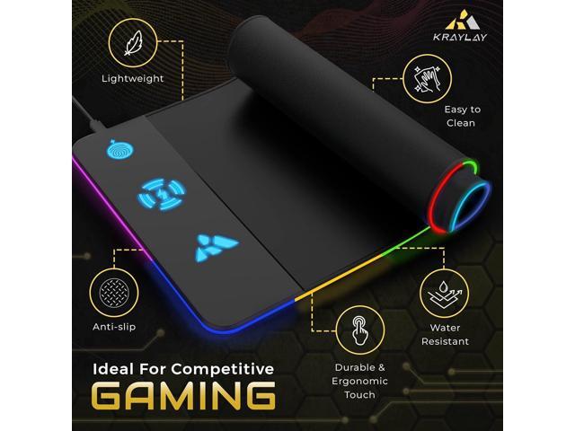 Gamer Xxl Large Anime RGB Mouse Pad Gaming Desk Accessories Bitcoin LED  Mousepad Keyboard Mat Deskmat Mats Mause Pc Pads Carpet