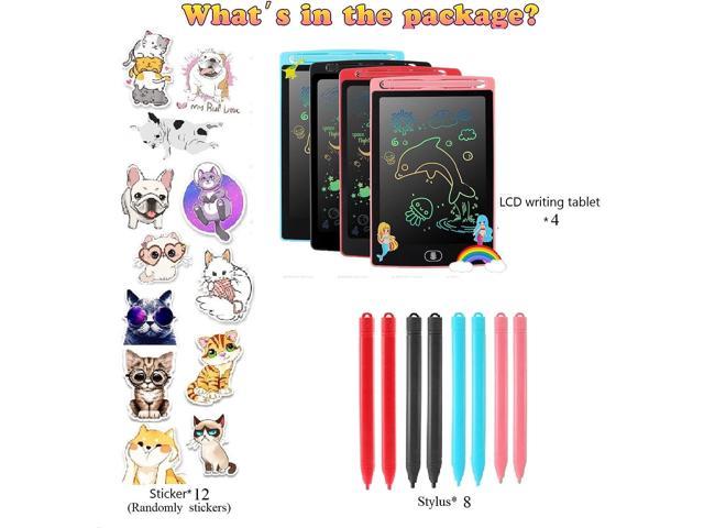 Toy - Gift for 3 4 5 6 7 8 9 Years Old Girl Boy,LEYAOYAO LCD Drawing Tablet  for Kids with Bag Doodle Board,Sketch Pads for Drawing Kids Writing Etch a  Pads,Travel