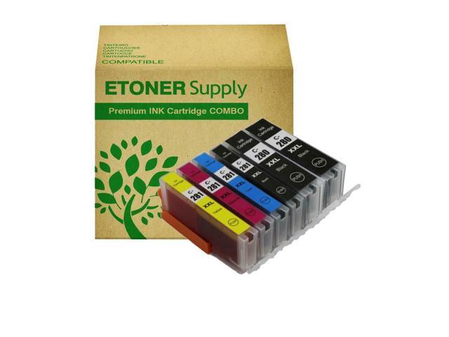 6 pack PGI280XXL ink Cartridge fits Canon Canon PIXMA TR7520 Printer BEST DEAL!