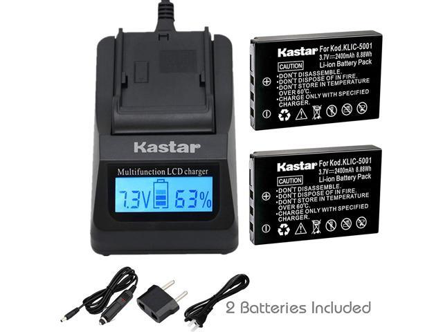 Battery Charger KLIC-5001 Kodak Easyshare DX6490 DX7440 DX7630 DX7440 Z730