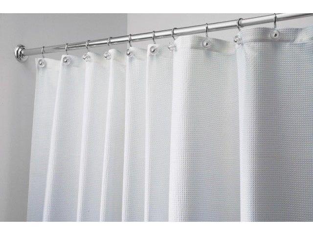 Interdesign 22880 Carlton Stall Size Shower Curtain Pack Of 4 Newegg Com