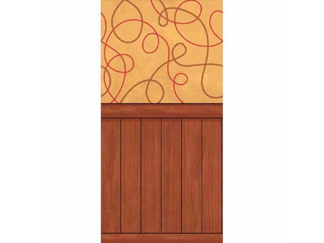 Western Saloon West Scene Setter Theme Party Hanging Wall Decoration Room Roll