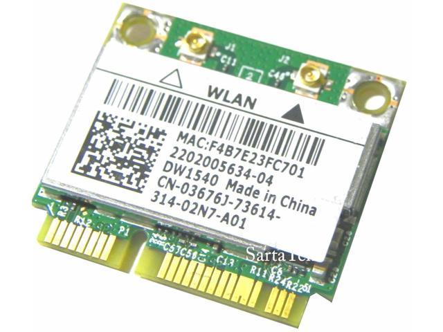 Refurbished: New Original Dell Wireless DW1540 3676J Dual a/b/g/n ...