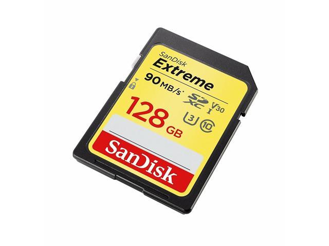 128GB SD Card U3 V30 Memory For Nikon D3200,D3300,D3400,D3500 Camera 4K UHD 