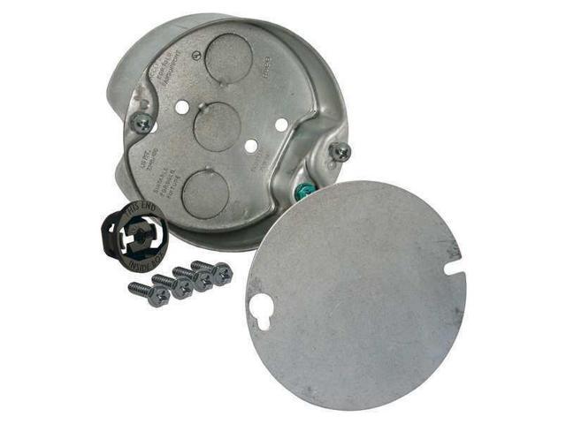 Raco 296 1 Electrical Box Round Ceiling Pan 4x4 In