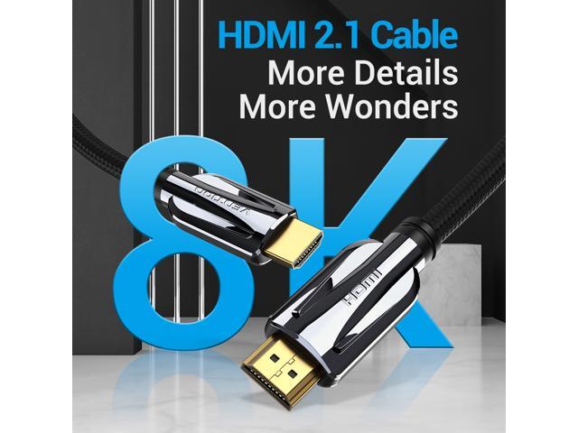 Vention Premium 8K HDMI 2.1 Cables 60Hz HDR10 eARC 3M For Gaming etc