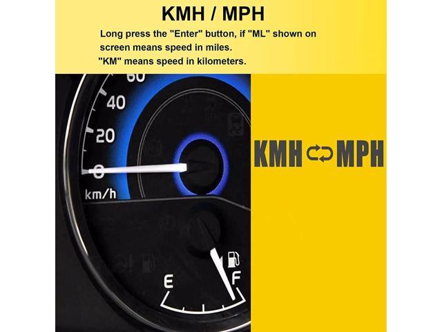 Digital GPS Speedometer Car Universal HUD Head Up Display - Temu Canada