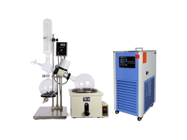 110V HNZXIB 5L Rotary Evaporator with Chiller and Vacuum Pump