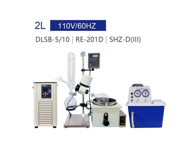 110V HNZXIB 5L Rotary Evaporator with Chiller and Vacuum Pump