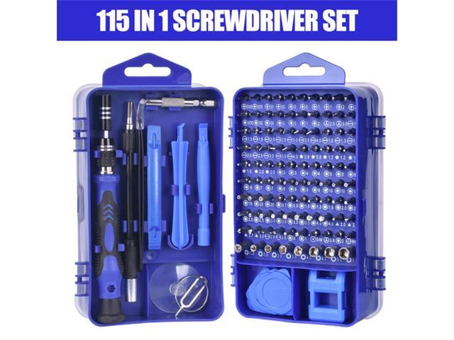 115 in 1 Screwdriver Set Precision Tools, Multi Screwdrivers Sets with Case, Repair Screw Driver Kit for Computer/Eyeglass/PC... 